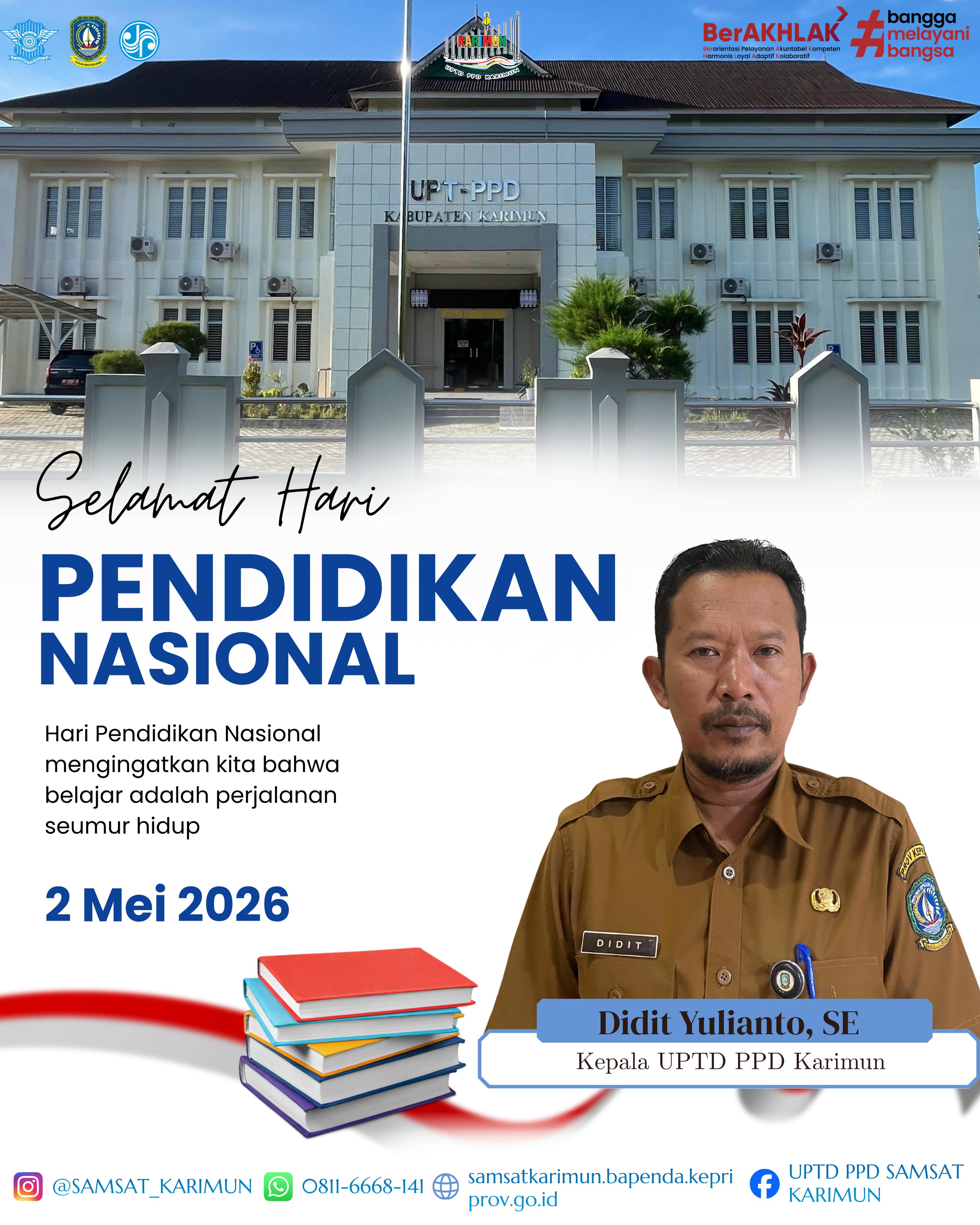 Selamat Hari Pendidikan Nasional